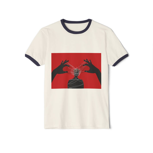 Calma Silhouette Ringer T‑Shirt
