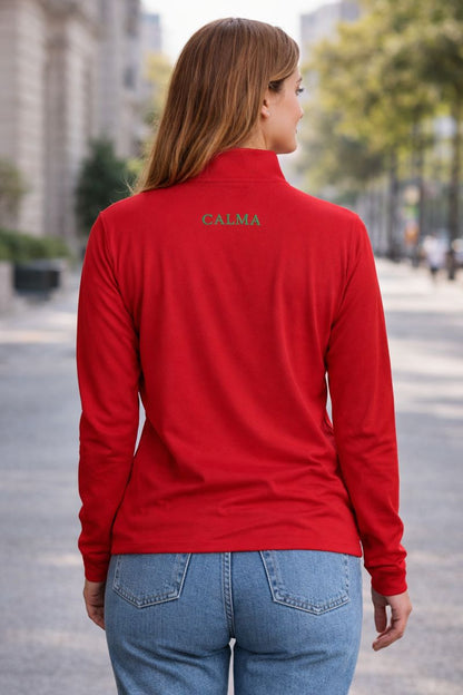 CΛLMA Lightweight Quarter‑Zip