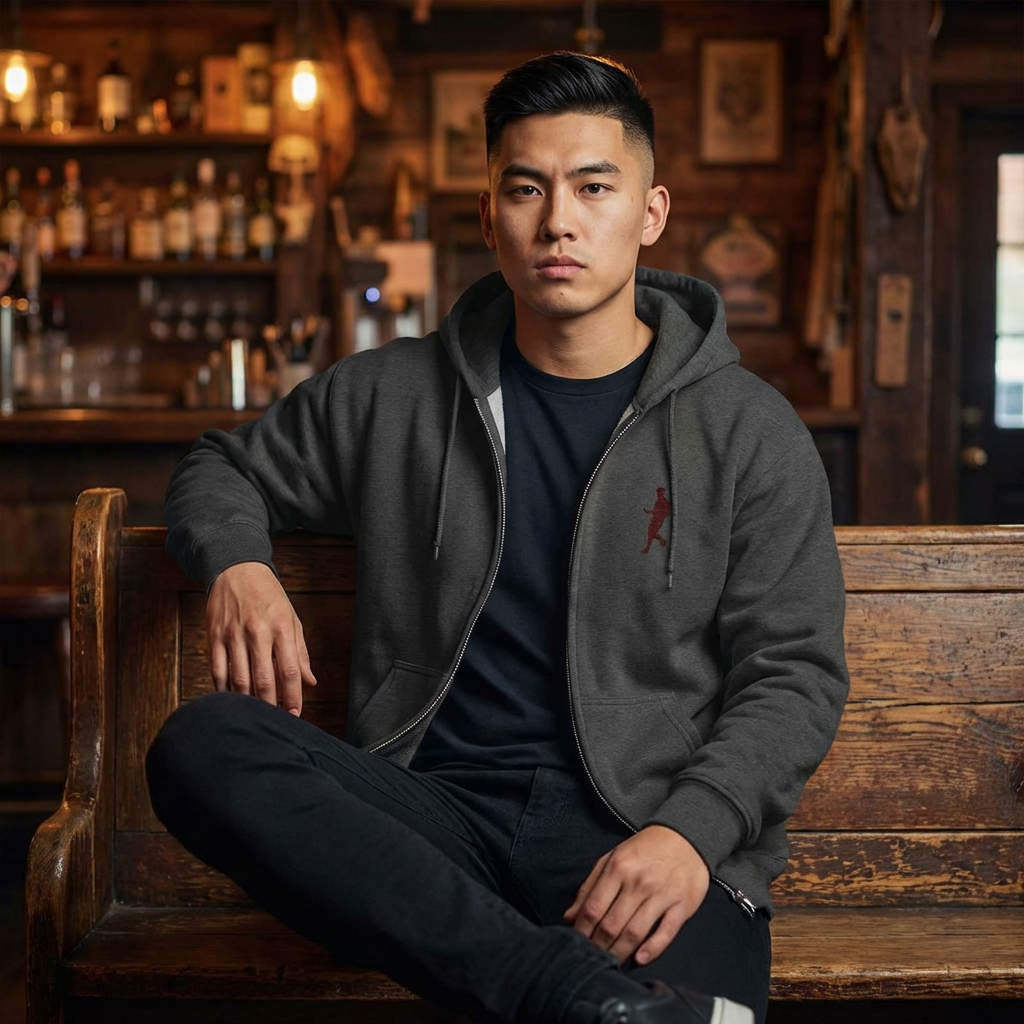 CALMA Signature Zip Hoodie